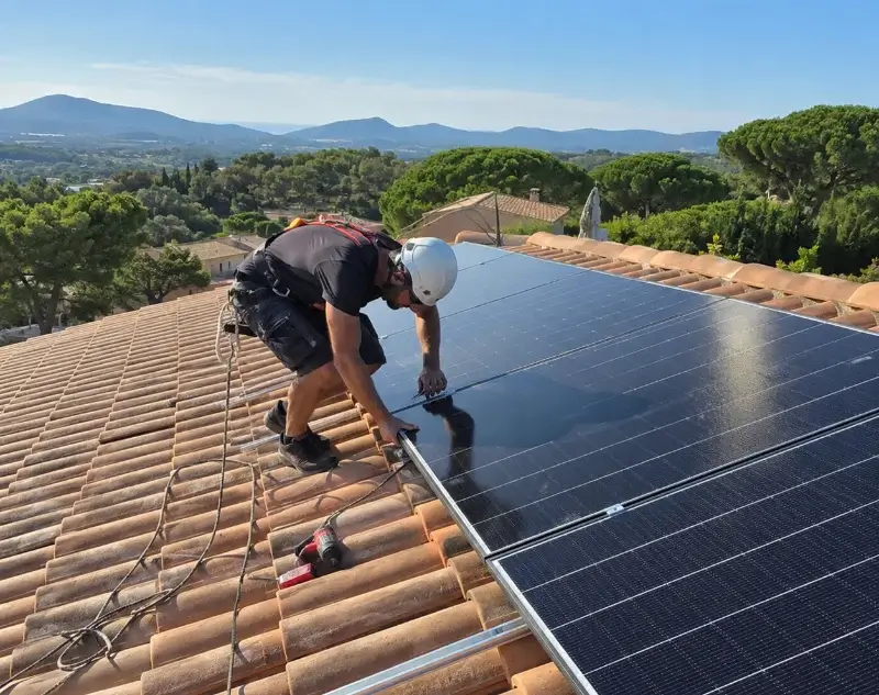 Installateur panneaux solaires Faussergues — pose photovoltaïque sur toiture