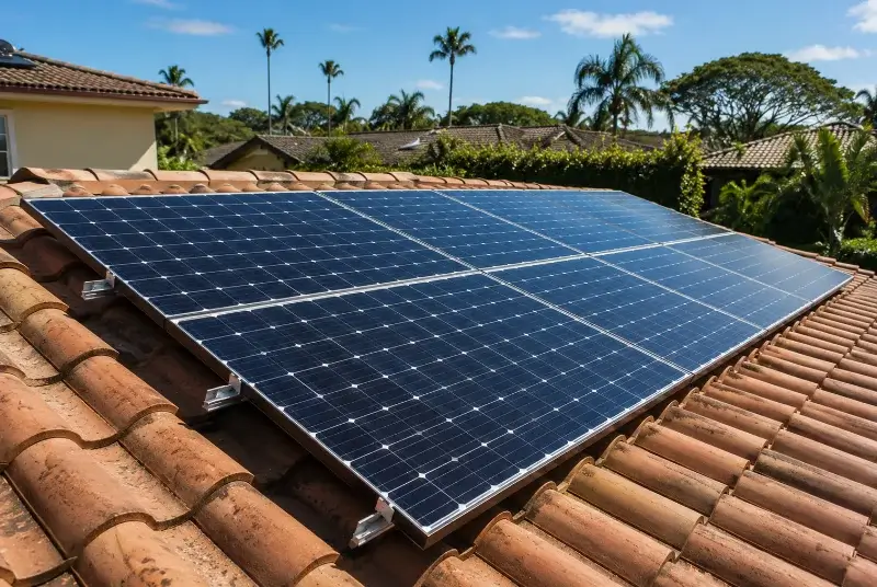 Installation de panneaux solaires à Faussergues